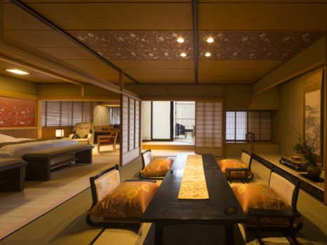[Bengara]Premium Japanese-style room with open air bath