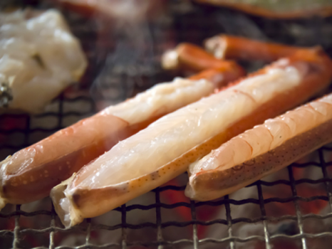 焼き蟹アップ