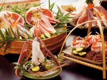 蟹会席全体イメージ