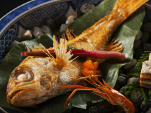 のどぐろ塩焼き