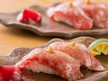 国産牛炙り寿司