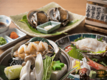 天然黒あわび懐石