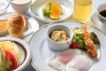 【洋朝食】卵料理はスクランブルエッグor目玉焼きの日替わりです（献立一例）