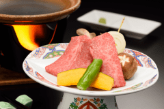 あおもり倉石牛陶板焼き