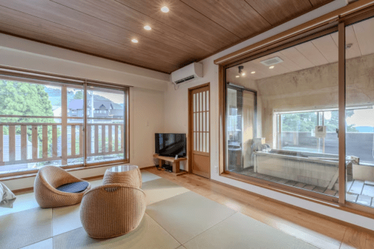 (301) Twin Room with Private Open-Air Onsen
