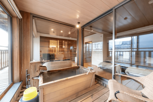 (302) Triple Room with Private Open-Air Onsen