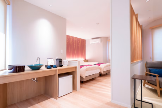 (322) Twin Room with Private Onsen (322) Twin Room with Private Onsen