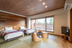 (301) Twin Room with Private Open-Air Onsen (301) Twin Room with Private Open-Air Onsen