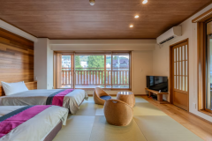 (301) Twin Room with Private Open-Air Onsen (301) Twin Room with Private Open-Air Onsen