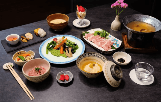 【ベストレート保証】朝夕2食付〜信州野菜＋信州ブランド豚のしゃぶしゃぶ〜体がととのう癒やしの古民家温泉ステイ（２食付）