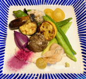 季節の野菜盛り合わせ～豆乳マヨネーズと本わさび添え～