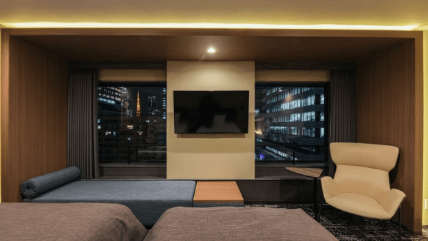 【禁煙・ラグジュアリーツイン】海側TR2