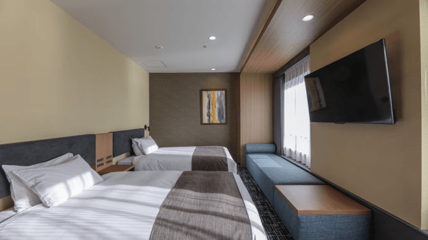 【禁煙・ラグジュアリーツイン】　街側　TR1