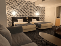 【高層階ツイン禁煙】　浜離宮側　XＨK