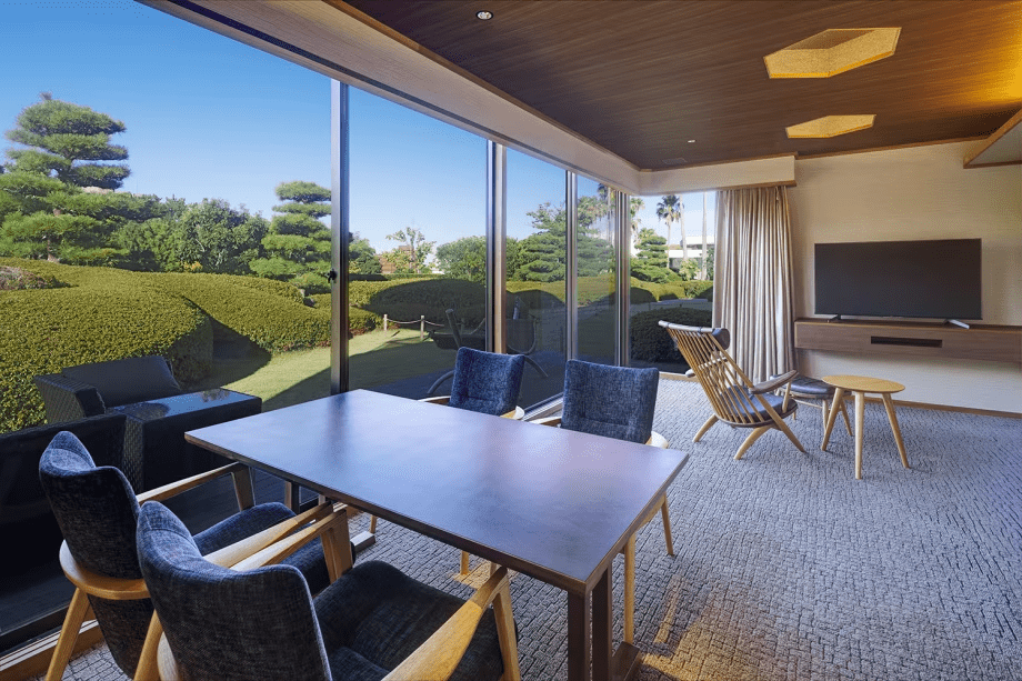 [Garden Villa] Twin Room A with Private Open-air Bath
