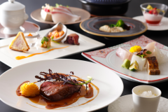 牛フィレ肉を使ったメイン料理を中心に淡路島の旬をちりばめた季節の特選コース≪料理イメージ≫