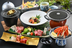 夕食一例｜三大味覚会席