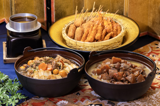 【ご朝食】＜ご当地めし＞八丁味噌煮・ひきずり鍋・味噌串カツ！ここでしか味わえないメニューがたくさん