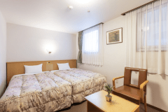 【コンフォートツイン】小さなお子様連れにも◎ベッドをくっつけてハリウッドツインにもできるお部屋です