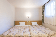 【コンフォートツイン】小さなお子様連れにも◎ベッドをくっつけてハリウッドツインにもできるお部屋です