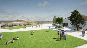 【Ground BASE】準備から片付けまで、家族や仲間とワイワイ楽しみながらBBQを楽しむエリアです。