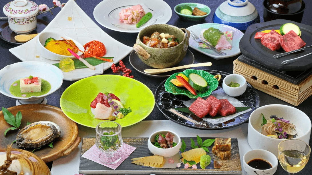 新)【スタンダード】浜膳特選御膳～半露天風呂付き客室～