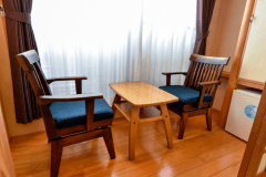 【禁煙】源泉かけ流し半露天風呂 特別室7.5畳