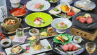 新)【選べるあか牛料理・馬刺し・イセエビ料理の豪華会席】～半露天風呂付客室