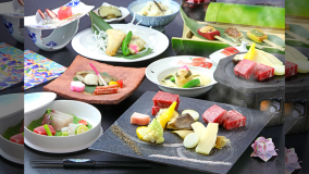 【選べるあか牛会席】夕食は溶岩焼きorしゃぶしゃぶorすき焼きの中からお好きなのをチョイス♪