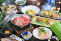 【選べる宮崎牛会席】しゃぶしゃぶorすき焼き♪美味しいお食事と温泉で癒しのひとときを(2食付) 【選べる宮崎牛会席】しゃぶしゃぶorすき焼き♪美味しいお食事と温泉で癒しのひとときを(2食付)