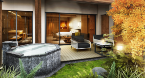 【1泊朝食】庭園露天風呂付き客室で贅沢な時間を、定番の「ニッポンの朝ごはん」付き温泉堪能プラン