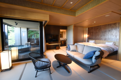 露天風呂付き特別室(白銀の湯）