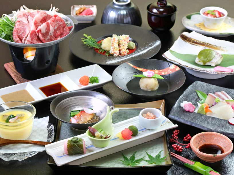 得々【お気軽会席プラン】源泉掛け流し温泉と美味しいお食事を気軽に堪能できる！シングルに２名で宿泊