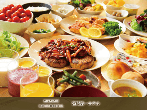 朝食会場　テラスダイニング　朝食