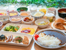 朝食バイキング