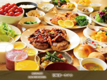 朝食会場　テラスダイニング　朝食