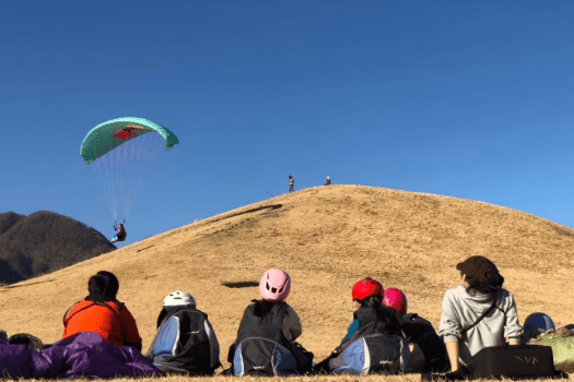 【パラグライダー】富士山パノラマ浮遊体験コース（約2～3時間）