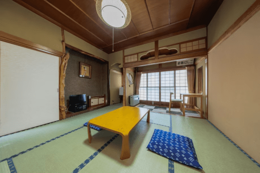 【Japanese-style Room (8 Tatami Mats)】For 2 guests or groups / With toilet / Non-smoking
