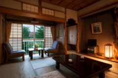 【和室8畳】お二人様からグループ向け／トイレ付　禁煙