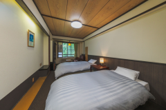 【スタンダード洋室】ツインベッド21平米　トイレ付／禁煙