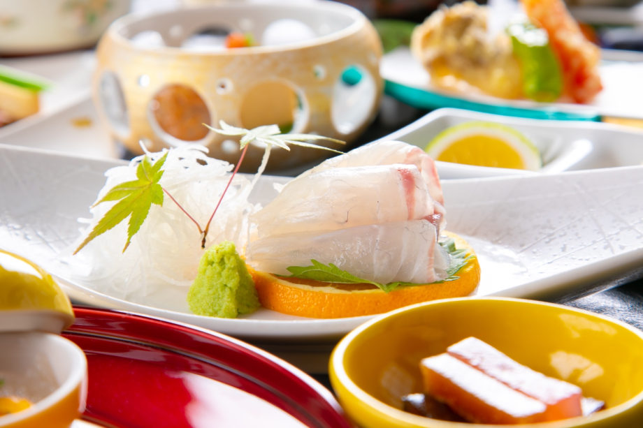 「泰葉創作会席」お造り 「泰葉創作会席」お造り
