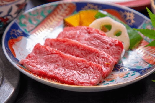 【おおいた和牛】上質な和牛が並ぶ、目にも美しい一皿 【おおいた和牛】上質な和牛が並ぶ、目にも美しい一皿