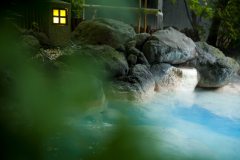 【泰葉自慢の青湯】露天風呂 【泰葉自慢の青湯】露天風呂