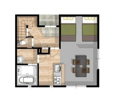 【シアタールーム付/2階建/屋上付】ルーフトップヴィラ（最大4名）
