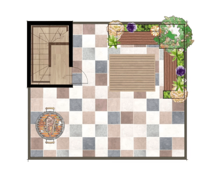 【シアタールーム付/2階建/屋上付】ルーフトップヴィラ（最大4名）