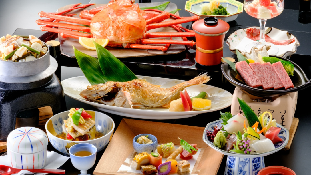 【ご夕食】山陰を満喫できる華会席