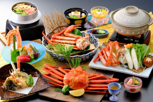 【季節限定】紅ずわい蟹づくし会席