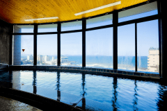 [大浴场]切壶的源源不断的温泉水