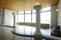 [Large public bath] Free-flowing hot spring water from the source, Fujitsubo no Yu