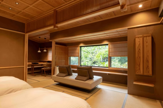 【温泉付離れベッド客室】和みの昭和の間/2名定員